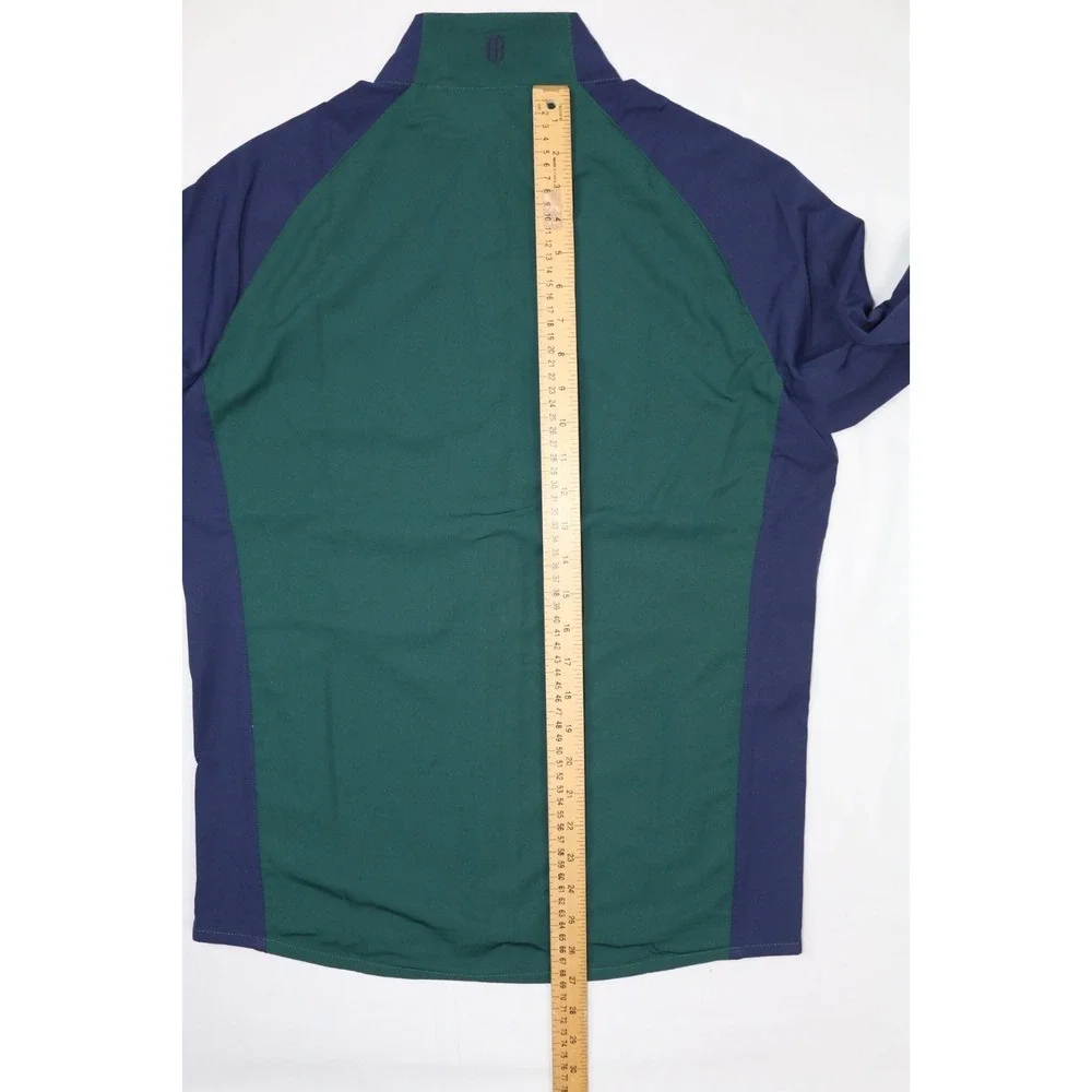 Holderness & Bourne The Hyde Full Zip Performance Jacket Mens S WaterResist Pine